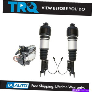 サスペンション エアリフト88200LoadLifter 5000 Ultimate Air Springキット04-14F-150 TRQ 3pc Air Suspension Kit Front Shock Assembly Compressor for Mercedes Benz RWD