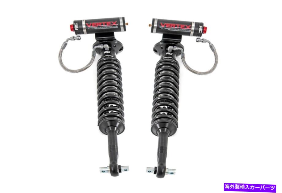 サスペンション エアリフトf250/350 loadlifter 7500 xl 11-16エアスプリングキット Rough Country for Ford Front Vertex Coilovers 09-13 F-150 4WD for 6