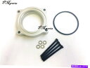 Throttle Body ビレットアルミニウムスロットルボディスペーサーフィット06-10ダッジクライスラー300 2.7L 3.5L V6 Billet A...
