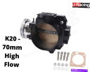 Throttle Body K20 K20A 70mm Black Billet Strottl