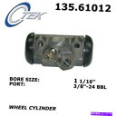 Wheel Cylinder ドラムブレーキホイールシリンダーC-TEK標準ホイールシリンダー中心135.61012 Drum Brake Wheel Cylinder-C-Tek Standard Wheel Cylinders Centric 135.61012(2)