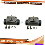 Wheel Cylinder ドーマン - 最初のストップドラムブレーキホイールシリンダーリアセット2フィットモナコドッジ Dorman - First Stop Drum Brake Wheel Cylinder Rear Set Of 2 Fits Monaco Dodge