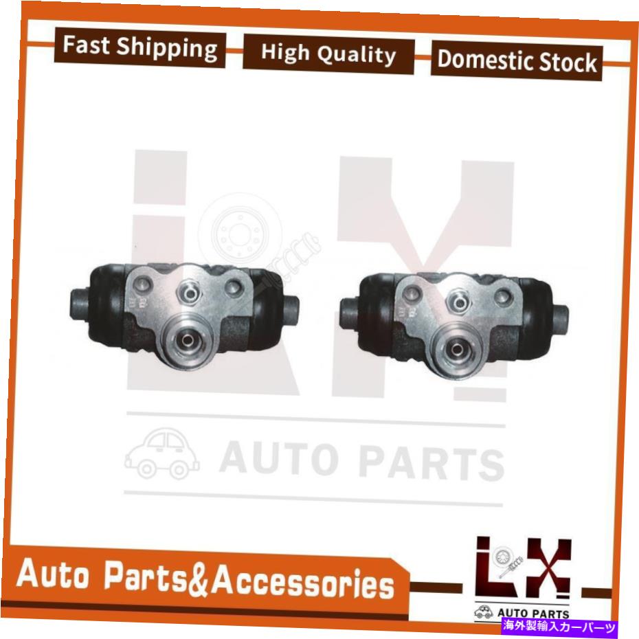 Wheel Cylinder 2PCS中心部パーツドラムブレーキホイールシリンダーリアフィットキューブニッサン2009-2014 2PCS Centric Parts Drum Brake Wheel Cylinder Rear Fits Cube Nissan 2009-2014