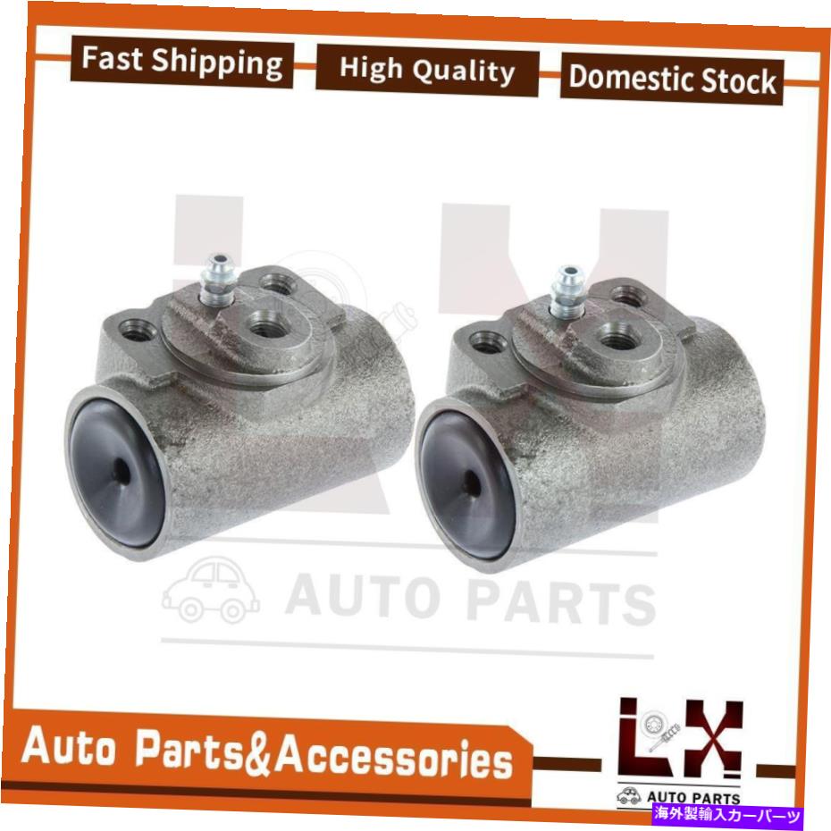 Wheel Cylinder 2PCS中心部パーツドラムブレーキホイールシリンダーリアフィットP30シボレー1975-1999 2PCS Centric Parts Drum Brake Wheel Cylinder Rear Fits P30 Chevrolet 1975-1999
