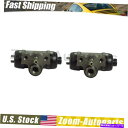 Wheel Cylinder 2つのフィットのリアドラムブレーキホイールシリンダーセット2019-2019トヨタヤリス Rear Drum Brake Wheel Cylinder Set of 2 Fits 2019-2019 Toyota Yaris(2)