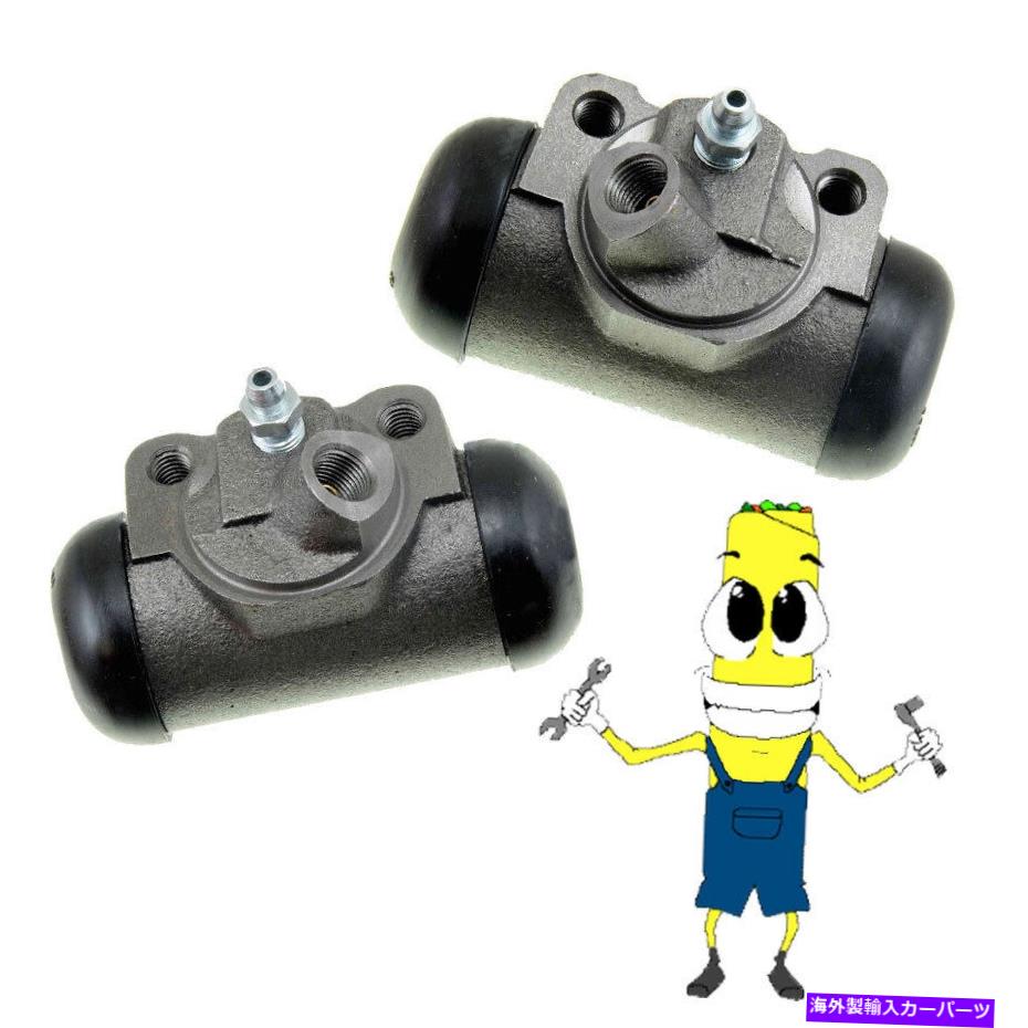 Wheel Cylinder 1995年から1999年の後ろの左＆右ホイールシリンダーフォードE-250エコノリン1.125ボア Rear Left & Right Wheel Cylinders for 1995-1999 Ford E-250 Econoline 1.125 Bore