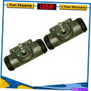 Wheel Cylinder ダッジグランドキャラバン1997-2006ペアC-Tekリアドラムブレーキホイールシリンダー For Dodge Grand Ca...