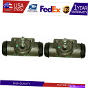 Wheel Cylinder Dodge Grand Caravan 1997-2006 2x C-Tekリアドラムブレーキホイールシリンダー Fits Dod...