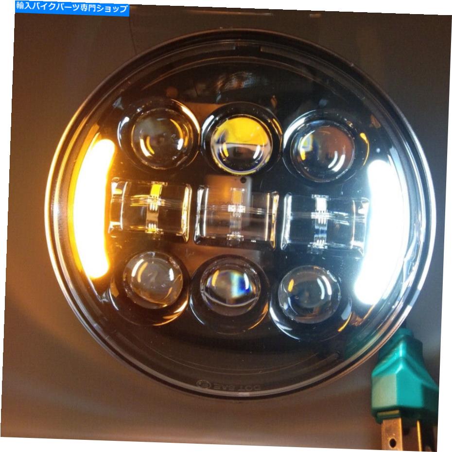 Headlight 黒い5-3/4 