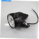 Headlight ハーレーカスタムのための新しい黒いオートバイABS弾丸H4ハロゲンカスタムヘッドライト New Black Motorcycle ABS Bullet H4 Halogen Custom Headlight For Harley custom