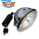 Headlight レトロ、ビンテージスタイルのオートバイサイドベイツスタイルヘッドランプ5 3/4 '' Retro, Vintage style Motor...