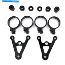 Headlight フロントフォークヘッドライトマウントブラケット2013-2020ヤマハMT-07/FZ-07 2019 Front Fork Headlig...
