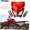 Headlight ホンダCRF150F CRF230Fオートバイダートピットバイク用のユニバーサルヘッドライトヘッドランプ Universal Headlig...