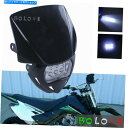 Headlight Black Enduro supermotoは川崎KLX110 KLX140 KLX250 KLX300 KXのヘッドライトをリードしていま...