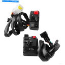 Headlight オートバイハンドルコントローラーホーンターンシグナルヘッドライトスイッチボタン2PCS Motorcycle Handlebar Contr...
