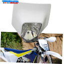 Headlight FE 250 350 450 501 TE125 250スーパーモトオフロードダートピットバイクのヘッドライトランプ Headlight L...