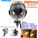 Headlight レトロビンテージ4.5 '' H4ヘッドライトヘッドランプハーレーチョッパーボバーカフェレーサー用 Retro Vintage 4.5'' ...