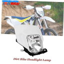 Headlight TE 125 150 250 300 FE 350 450 501モトクロス用のスーパーモトダートバイクヘッドライト Supermoto D...