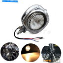 Headlight オートバイエレクトロリンスタイルヘッドライトヘッドランプボバーチョッパーボバーのための新しい Motorcycle Electroline ...