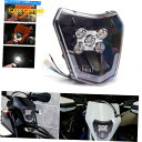Headlight excf xcf xcw te tc fe 250 300 350 450 500 530 690用のLEDヘッドライトヘッドランプキット ...