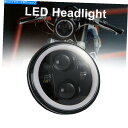 Headlight 5.75 5 3/4 LEDヘッドライトHI-LOプロジェクターDRLハーレーデビッドソンダイナスポーツスター 5.75 5 3/4 LED...