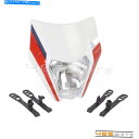Headlight FE 250 350 450ホンダXR CRF 150 230 250高ビームヘッドライトw/ステッカー For FE 250 350 45...
