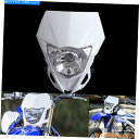 Headlight ヤマハWR450F WR250F TTR230 YZ250 TTR225 Motocross用のトレイルヘッドライトHS1電球 Trail ...
