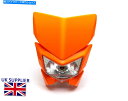 Headlight KTM EXCMC SMR SMS SXCフリーライドSuperMoto Motocross用のオレンジヘッドライトマスク ORANGE Headlight Mask for KTM EXC SMC SMR SMS SXC Freeride Supermoto Motocross