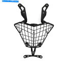 Headlight ヘッドライトガードグリルヘッドランププロテクターフィットカワサキX300 2015-2017ブラックF1 Headlight Guard G...