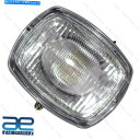 Headlight Lambretta GP Headlight Innocenti CEVヘッドランプ+ホルダーリフレクタークリアランスECS LAMBRET...
