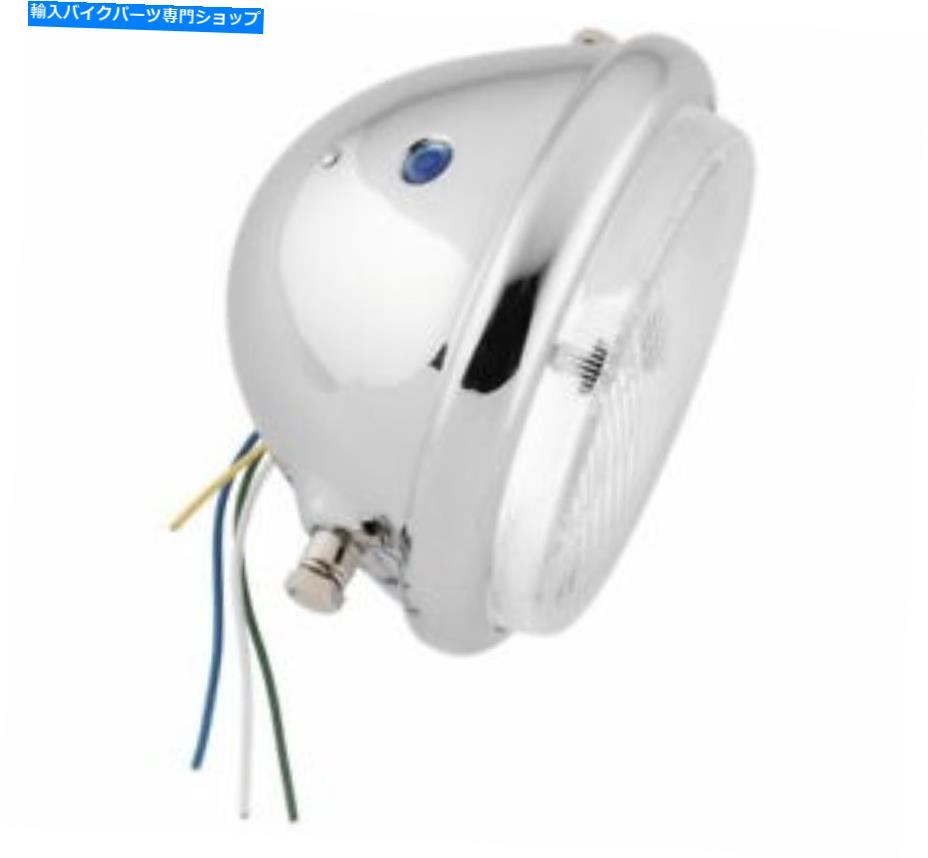 Headlight バイカーの選択5-3/4 "サイドマウント/ハイビームヘッドライトパターンレンズ＃5 1/2S-H-S/N..