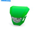 Headlight バイクピットバイクヘッドライトマスクランプ電球と取り付けストラップで簡単にフィットします Motorbike Pit Bike Headlight Mask Lamp Easy Fit with Bulb and Mounting Straps