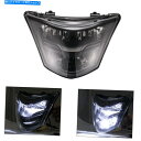 Headlight SMOKE12V LEDオートバイフロントヘッドライトヘッドランプヤマハLC135-V1 LC 135 V1 Smoke 12V LED M...