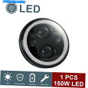 Headlight 5.75 5-3/4 LEDヘッドライトハーレーダイナスポーツスター用のプロジェクターDRL w/プロジェクターDRL w/プロジェクターD...