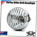 Headlight Chrome Billet Motorcycle 7.5