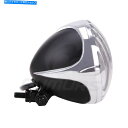Headlight ハーレーチョッパーボバーカフェレーサーのカスタムのヘッドライトライトブラブフィングリル Headlight Light Blub Finne...