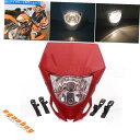 Headlight デュアルオートバイスポーツダートバイクヘッドランプヘッドヘッドライトエンデューロヤマハWR450F Dual Motorcycle Spor...