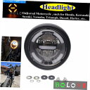 Headlight ハーレーダイナファットボブ6.5インチLED DRLヘッドライトヘッドランプドライビングライト新しい For Harley Dyna Fat...