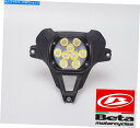 Headlight ベータ300 RR 2020 2021 LEDヘッドライト「ブラック」(割引ランプ)フロントエンデューロランプ BETA 300 RR 20...