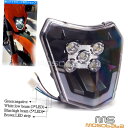 Headlight モーターバイクは、ホンダCRF150 EXC300 ENDURO-R 690ヘッドランプのための道路からヘッドライトをリードしました Mot...