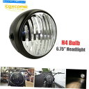 Headlight グリルヘッドライトプロジェクトヘッドランプハーレーチョッパーボバーカフェレーサーのためのユニバーサル Grill Headlight Pro...