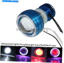 Headlight 2.75 ''オートバイCCFL LEDプロジェクターヘッドライトハイ/ロービームエンジェルデーモンアイ 2.75'' Motorcycle...