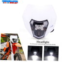Headlight エクスエンデューロXCF XCW 250 300 350 450エンデューロ用のダートバイクLEDヘッドライトヘッドランプ Dirt Bik...
