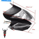 Headlight 35W光源オートバイオフロードフロントヘッドランプサイドターンシグナルランプ付き 35W Light Source Motorcycle O...