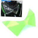 Headlight 1xグリーンヘッドライトガードシールドスクリーンレンズカバーカワサキZ250 Z300 Z800 1x Green Headlight Gu...