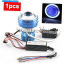 Headlight LEDプロジェクターヘッドライトエンジェルデビルアイホンダCBR 250R 300R 500R 600 900RR LED Projecto...