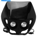 Headlight UFOプラスチックPF01688-001ツインズヘッドライト - ブラック UFO Plastics PF01688-001 Twins Headlight - Black