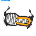 Headlight モーターサイクルヘッドライトヘッドランプガード保護グリルカバー1ランプC8A1 Motorcycle Headlight Headlamp ...