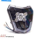 Headlight MotocrossデュアルスポーツLEDヘッドライトExcf XCF XCW TE TC FE 250 300 350 450 690 Mo...