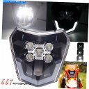 Headlight デュアルスポーツLED XCW Exc 6日間350 450 500 690 Enduro rヘッドランプ Dual sport LED H...